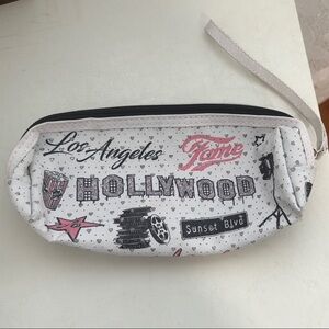 White Graphic Print Women's Bag